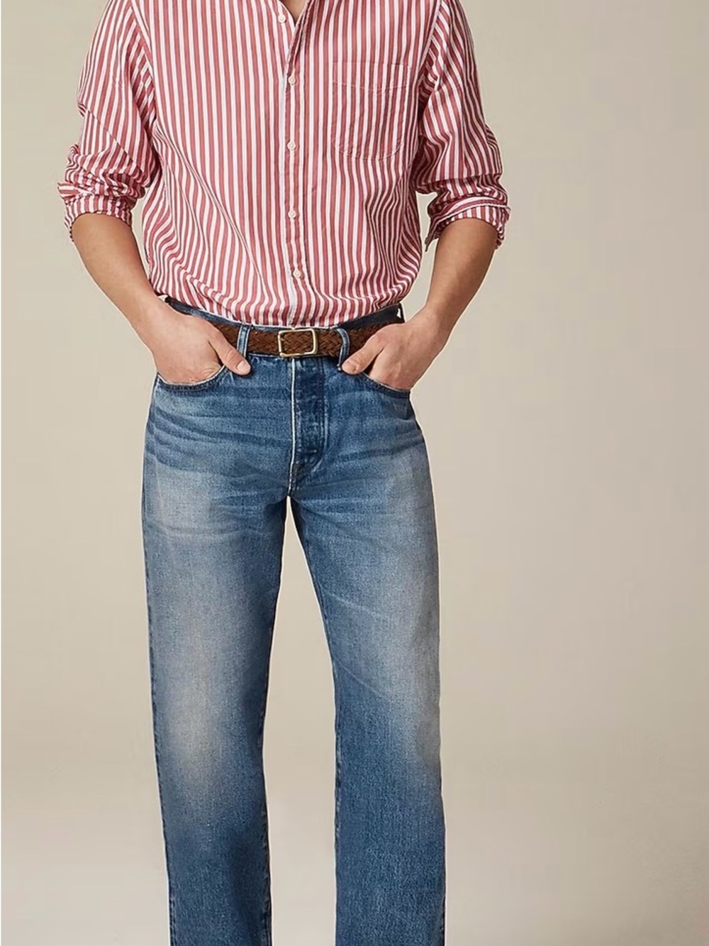 J Crew Classic jean in Japanese selvedge denim in medium wash 30 x 30 NWT